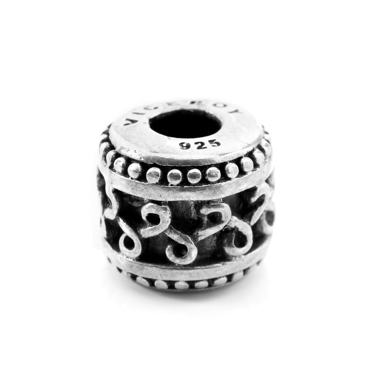 Dampärlor Viceroy VMG0039-00 Silvrig (1 cm) - 5