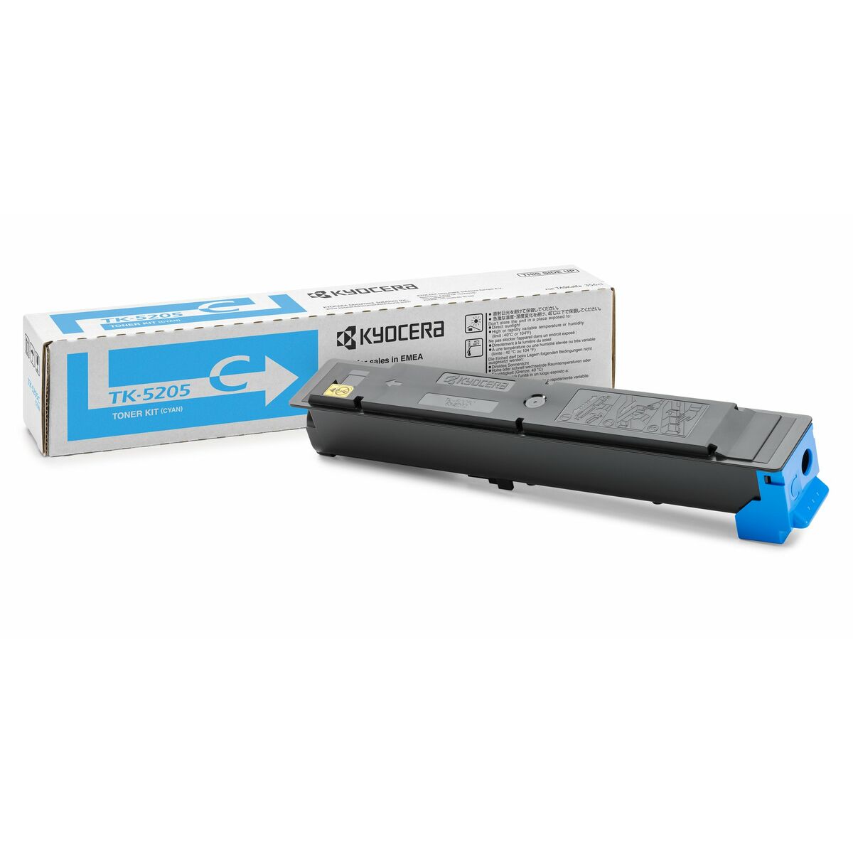 Toner Kyocera TK-5205C Svart Turkos - 4