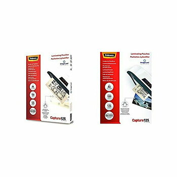 Laminerande ärmar Fellowes 5307407 Transparent Laminat (100 antal) (100 pcs)