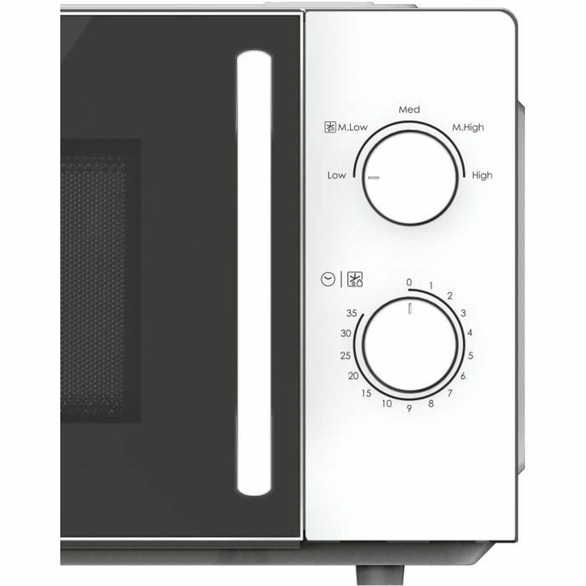 Mikrovågsugnen Candy 38001015 Vit Svart 700 W 20 L - 5