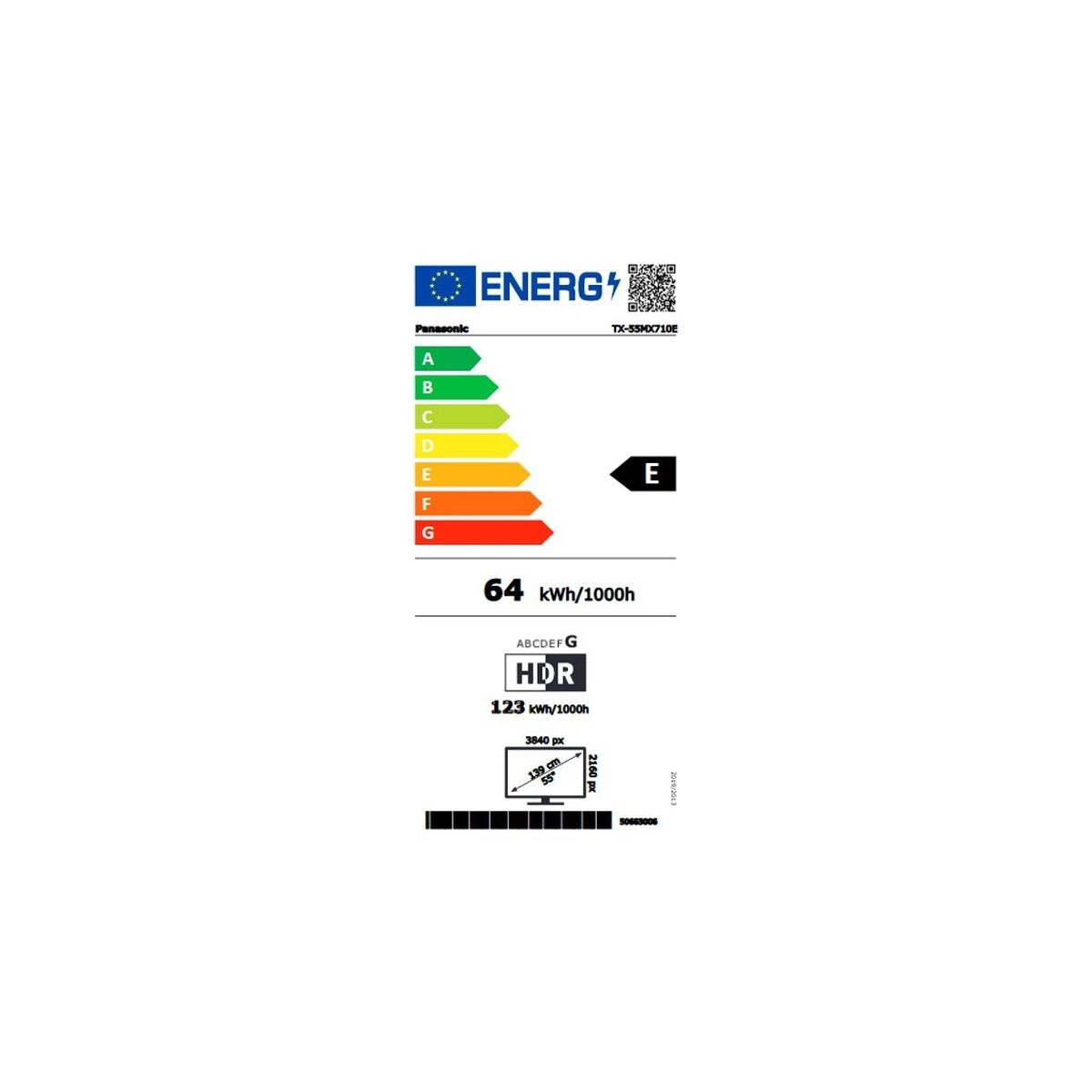 Smart TV Panasonic TX55MX710E 4K Ultra HD 55" LED Wi-Fi - 4