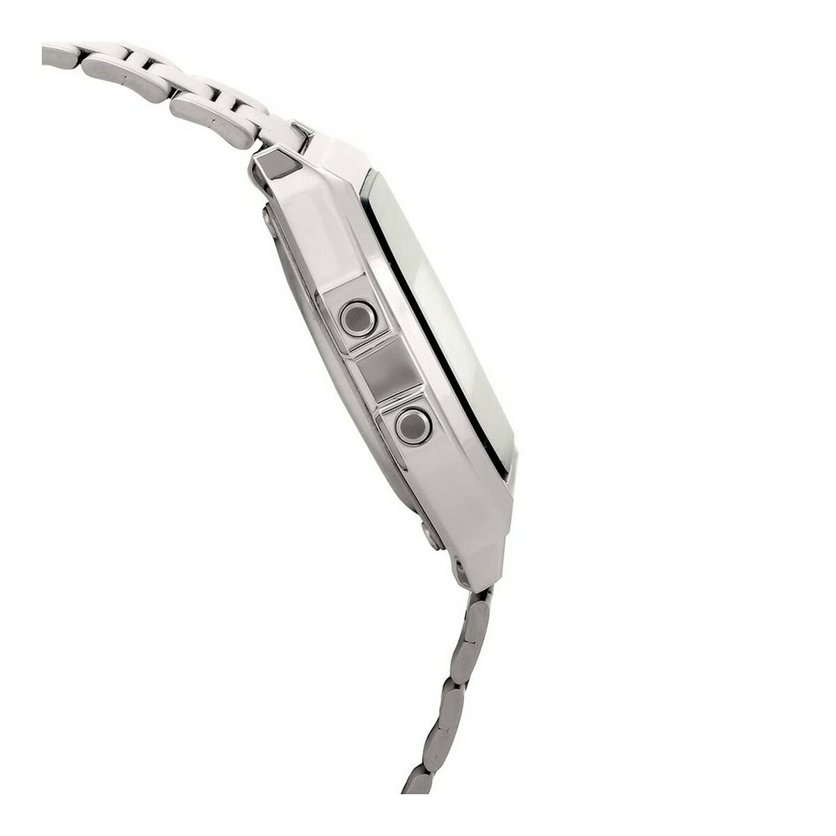 Unisexklocka Casio A158WA-1 Svart Silvrig (Ø 33 mm) - 3