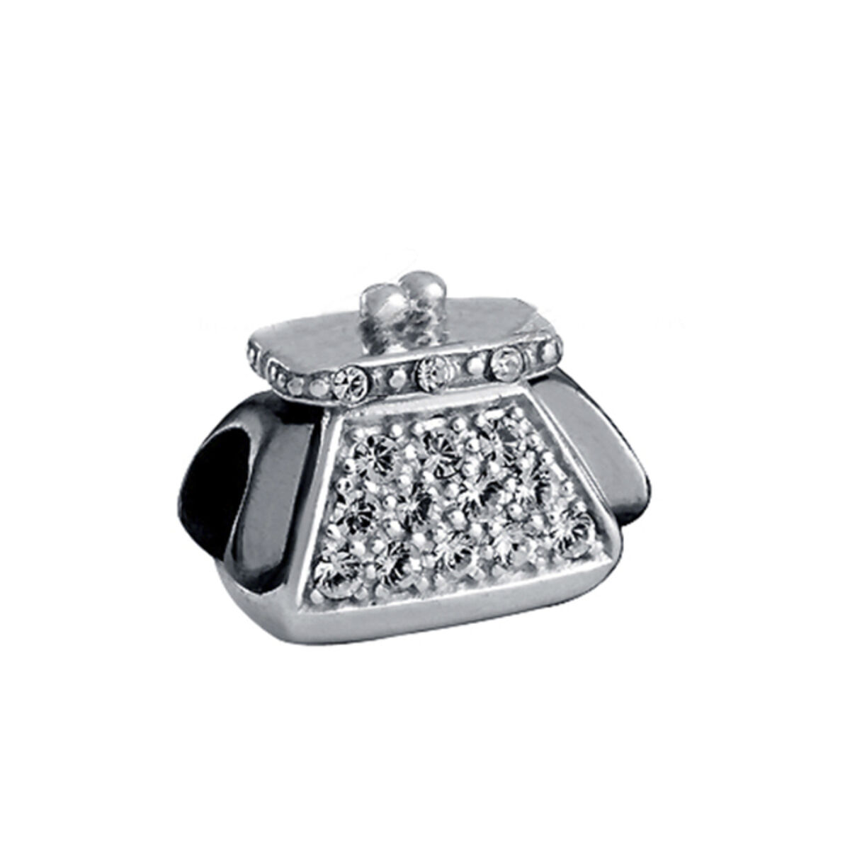 Dampärlor Viceroy VMG0041-10 Silvrig (1 cm) - 4