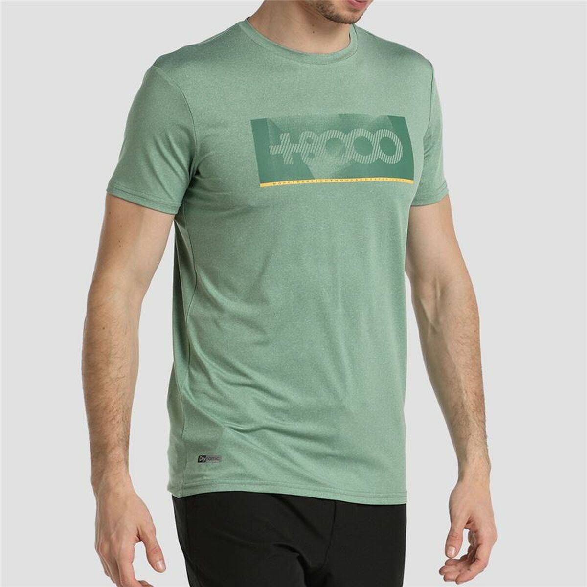 T-shirt med kortärm Herr +8000 Blå - 5