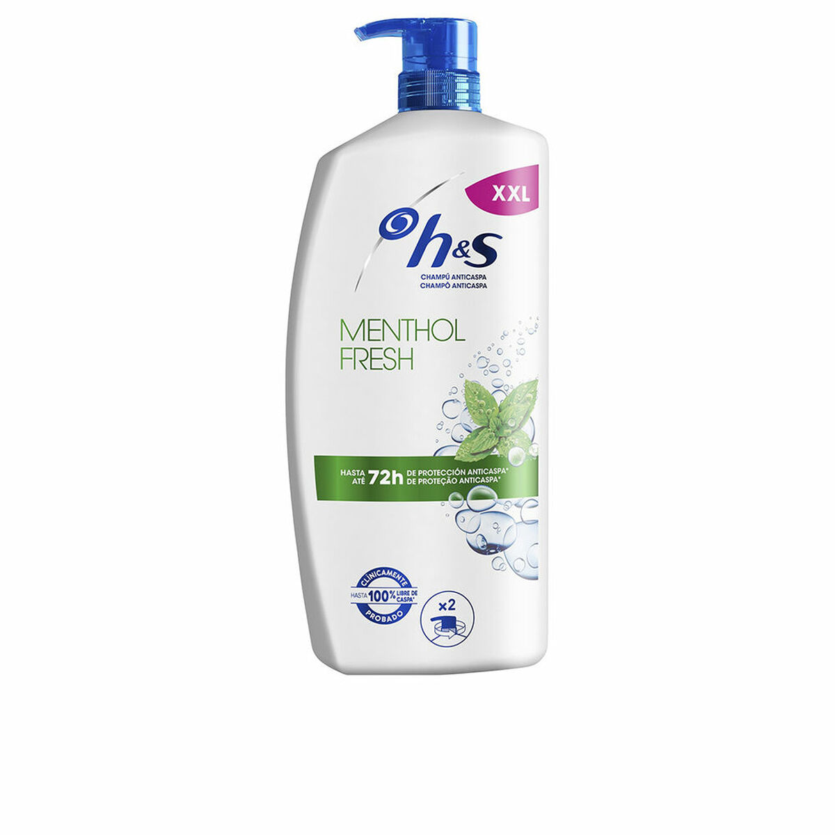 Anti-mjäll schampo Head & Shoulders H&S REFRESHING MENTHOL 1 L