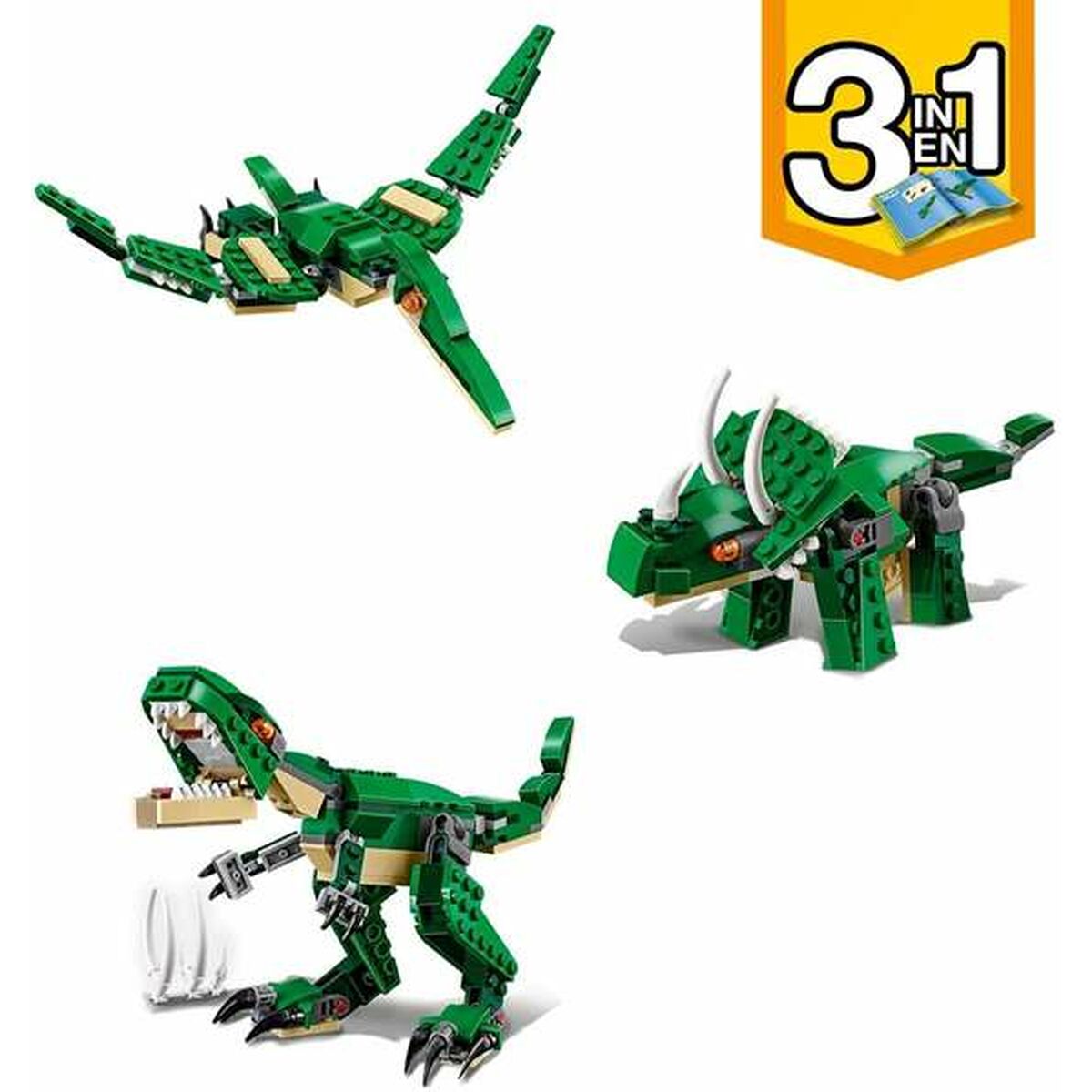 Byggsats Creator Mighty Dinosaurs Lego 31058 Blå Grön Multicolour 174 Delar - 6