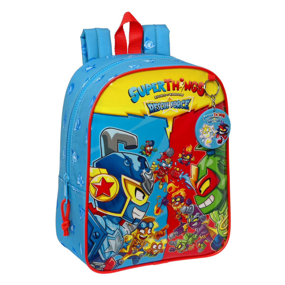 Skolryggsäck SuperThings Rescue force Blå 22 x 27 x 10 cm