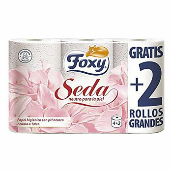 Toalettrulle Seda PH Neutro Foxy (6 uds)