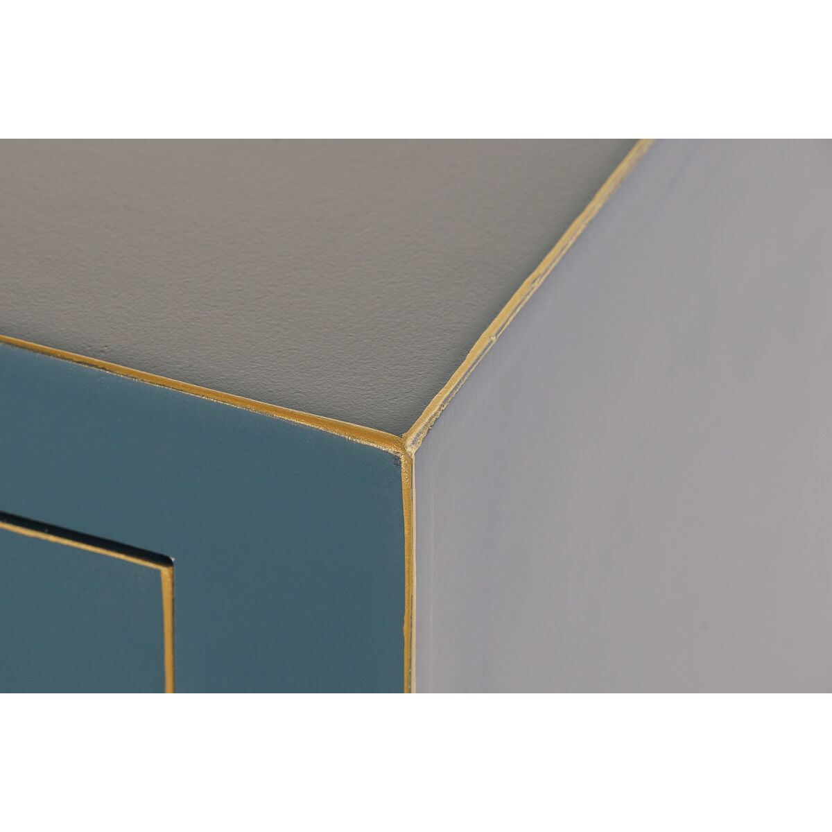 Mottagare DKD Home Decor Blå Gyllene 63 x 26 x 83 cm - 3