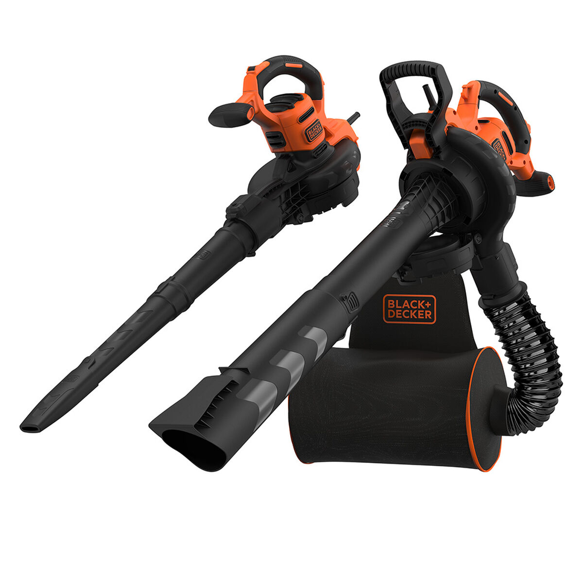 Blås Black & Decker BEBLV300-QS Trädgårdsflisare 3000 W - 5