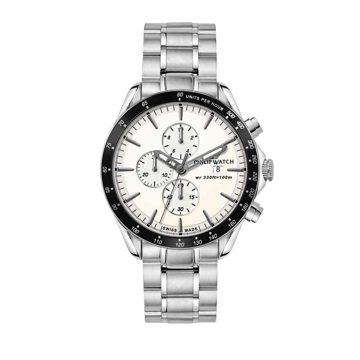 Herrklocka Philip Watch R8273995009 Silvrig (Ø 44 mm)