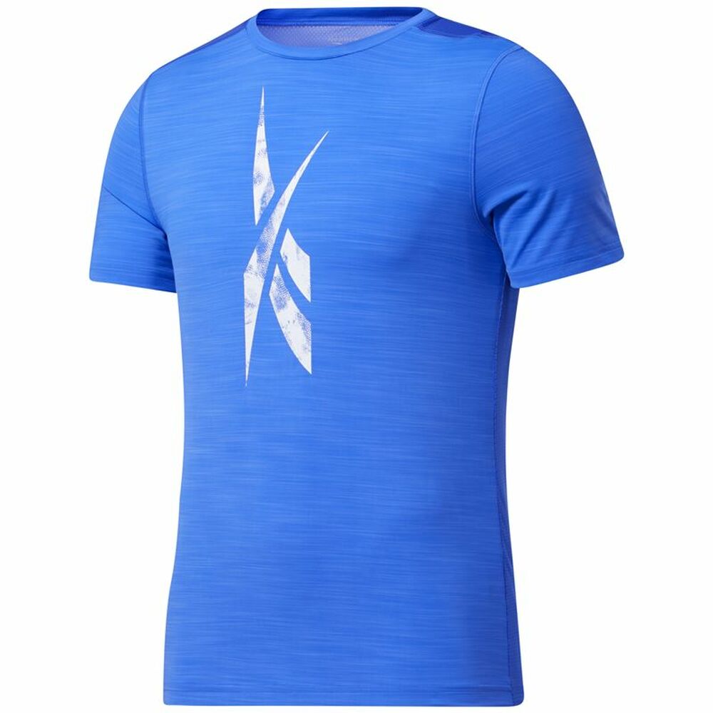 T-shirt med kortärm Herr Reebok Workout Ready Activchill Blå