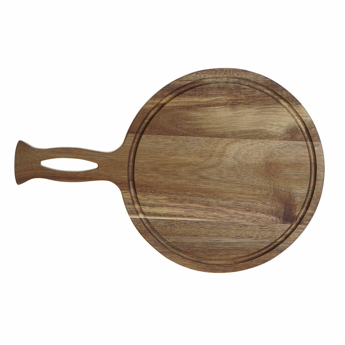 Skärbräda DKD Home Decor Naturell Trä Akaciaträ Rektangulär 26 x 39 x 1,5 cm - 4