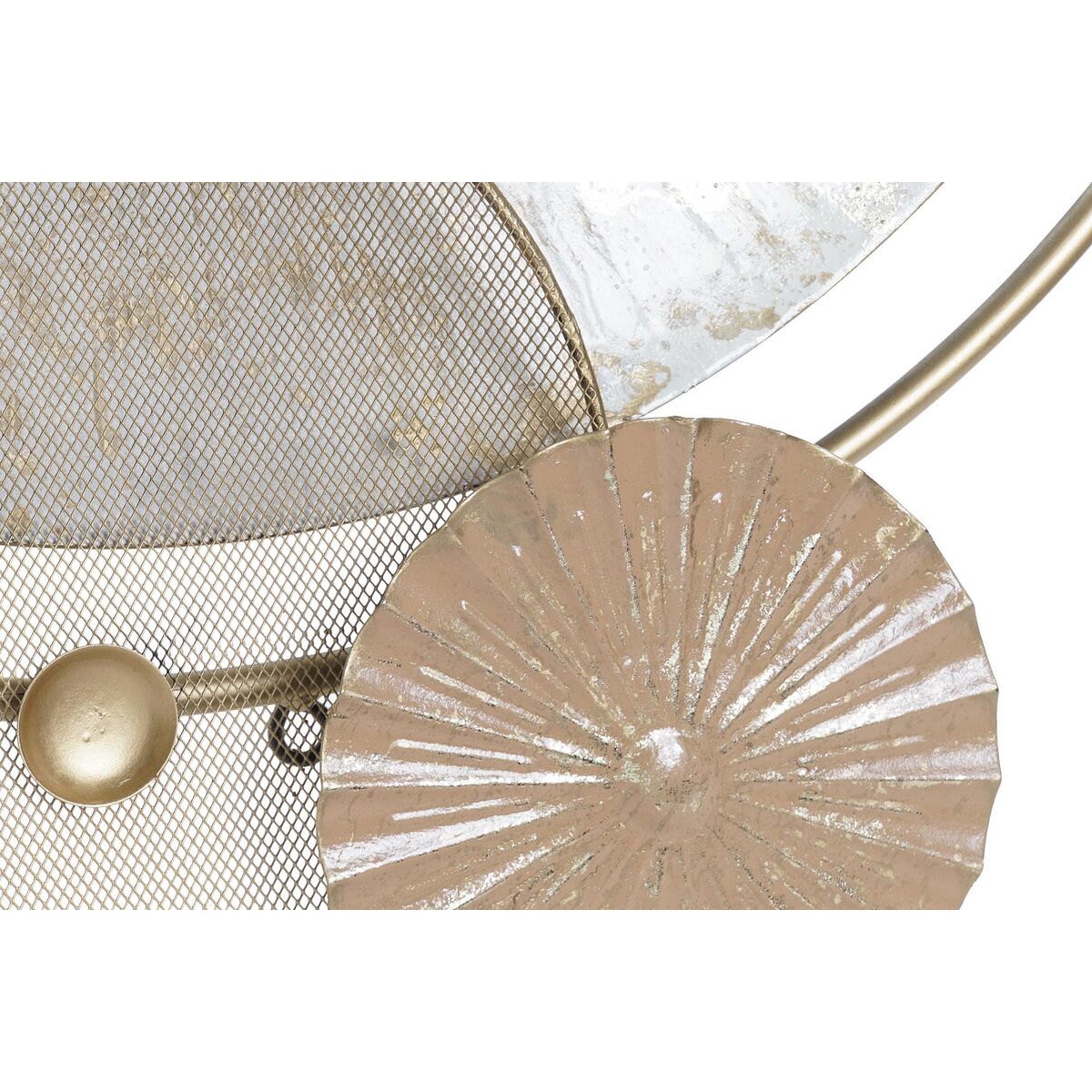 Väggspegel DKD Home Decor Vit Gyllene Modern 65 x 7,6 x 76 cm - 5