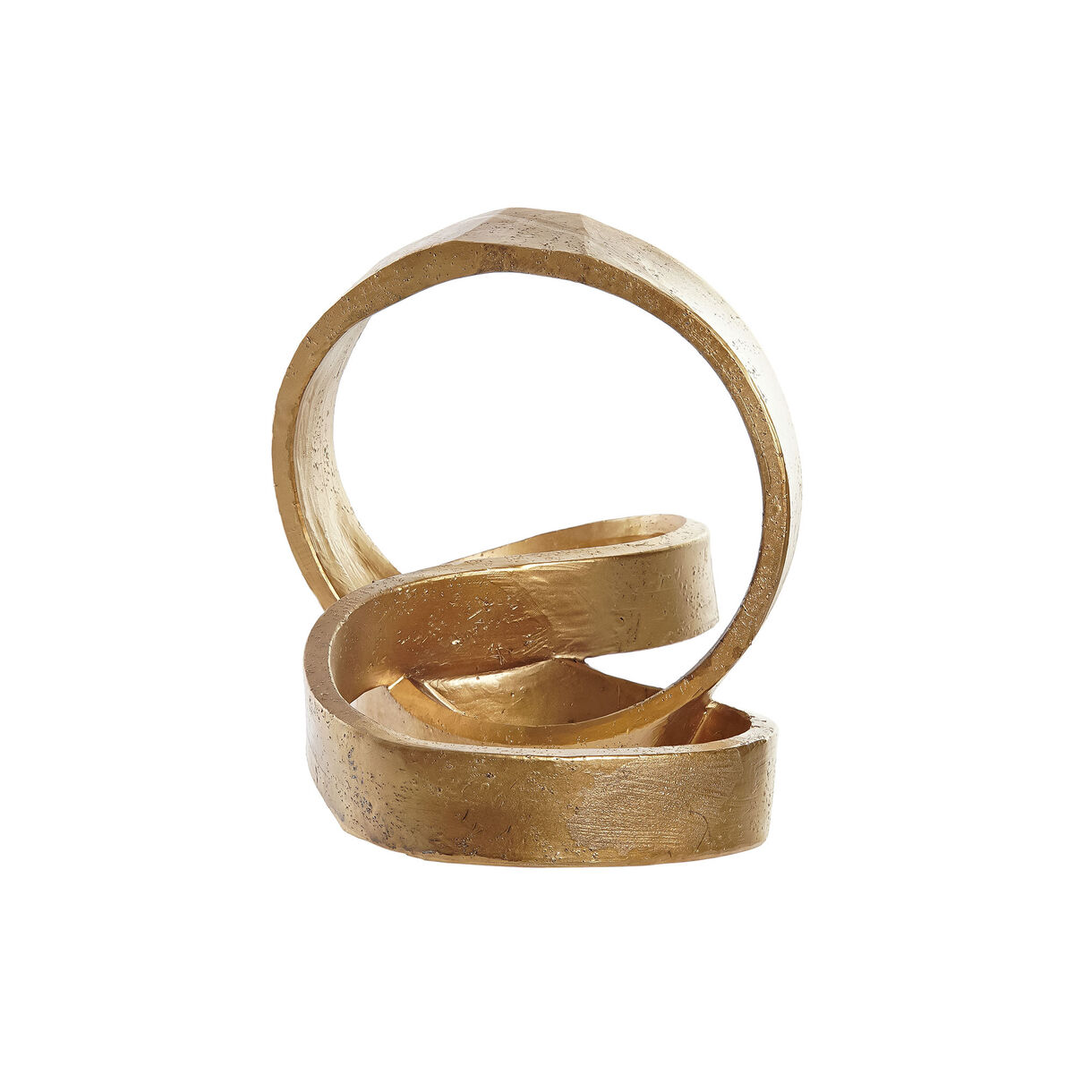 Prydnadsfigur DKD Home Decor Gyllene Abstrakt 24 x 16 x 18 cm - 4