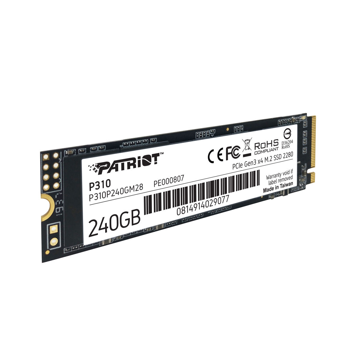 Hårddisk Patriot Memory P310 240 GB SSD - 5
