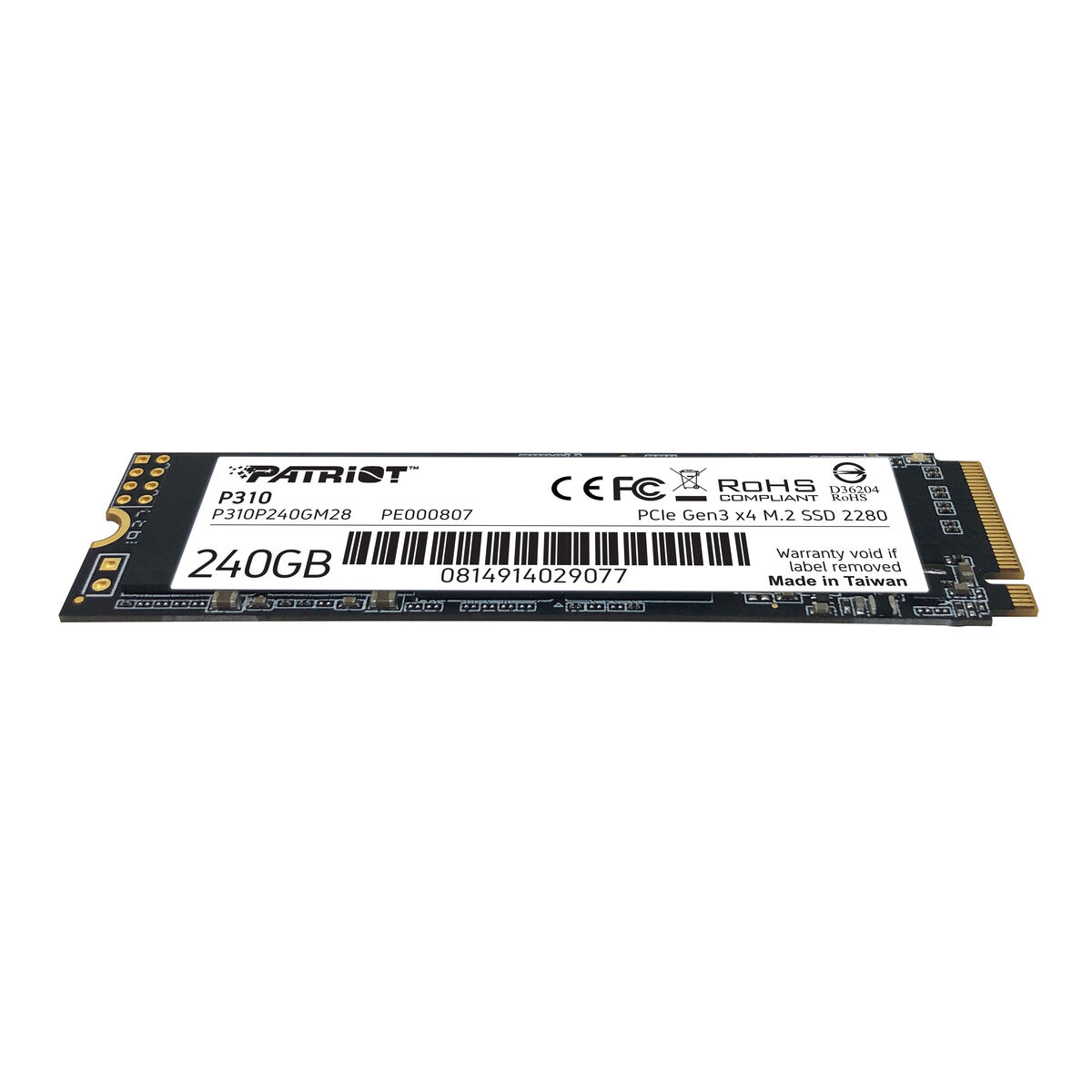 Hårddisk Patriot Memory P310 240 GB SSD - 2