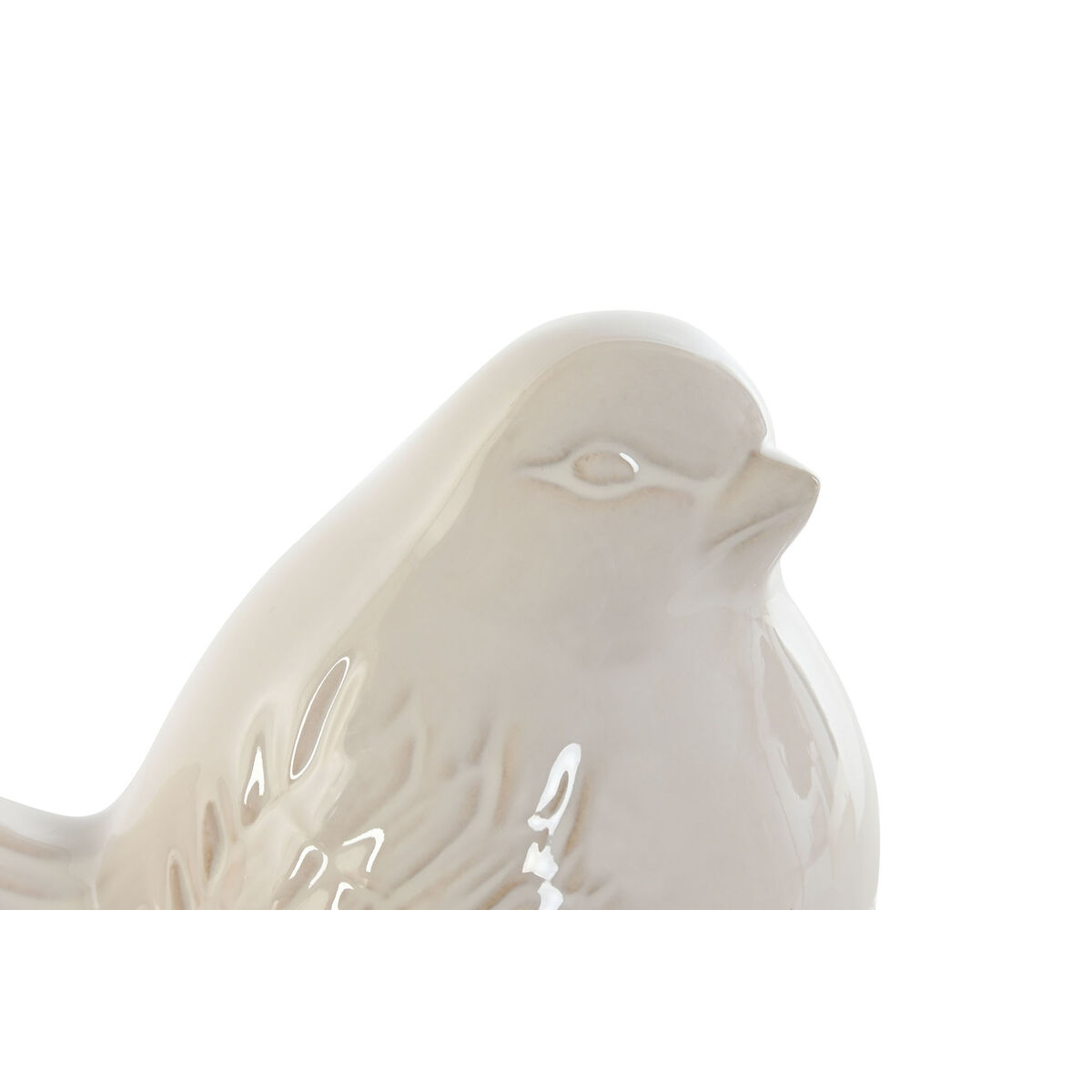 Prydnadsfigur Home ESPRIT Vit 17 x 12 x 14 cm - 3