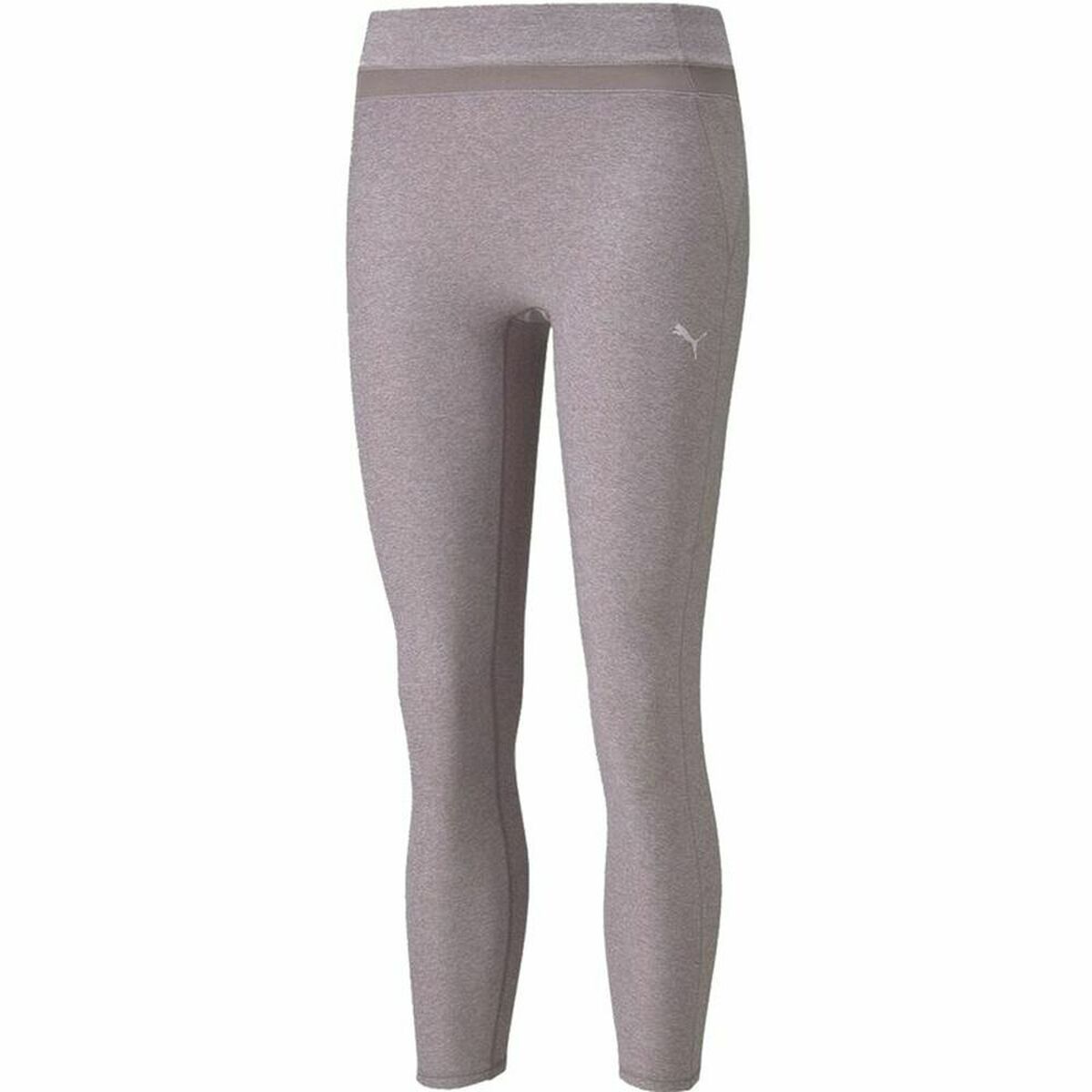 Sportleggings Puma Studio Yogini Luxe Mesh Inset Grå Malva-färg - 2