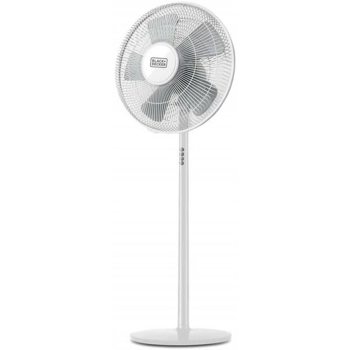 Stående Fläkt Black & Decker ES9440020B Vit 60 W - 2