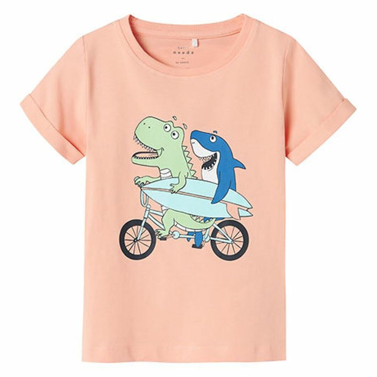 Barn T-shirt med kortärm Name It Nmmvux