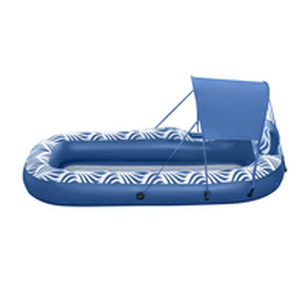 Bestway Luftmadrass med Parasoll Comfort Plush 198x112 cm Strand och Pool 43732 - 5
