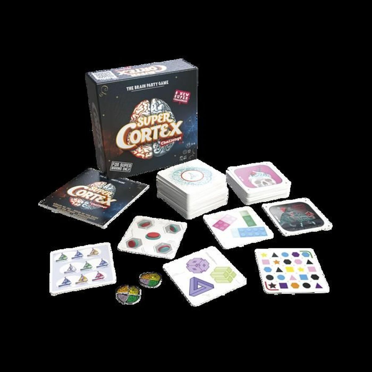 Sällskapsspel Asmodee Cortex Super Cortex ML 14 x 5 x 14 cm - 2