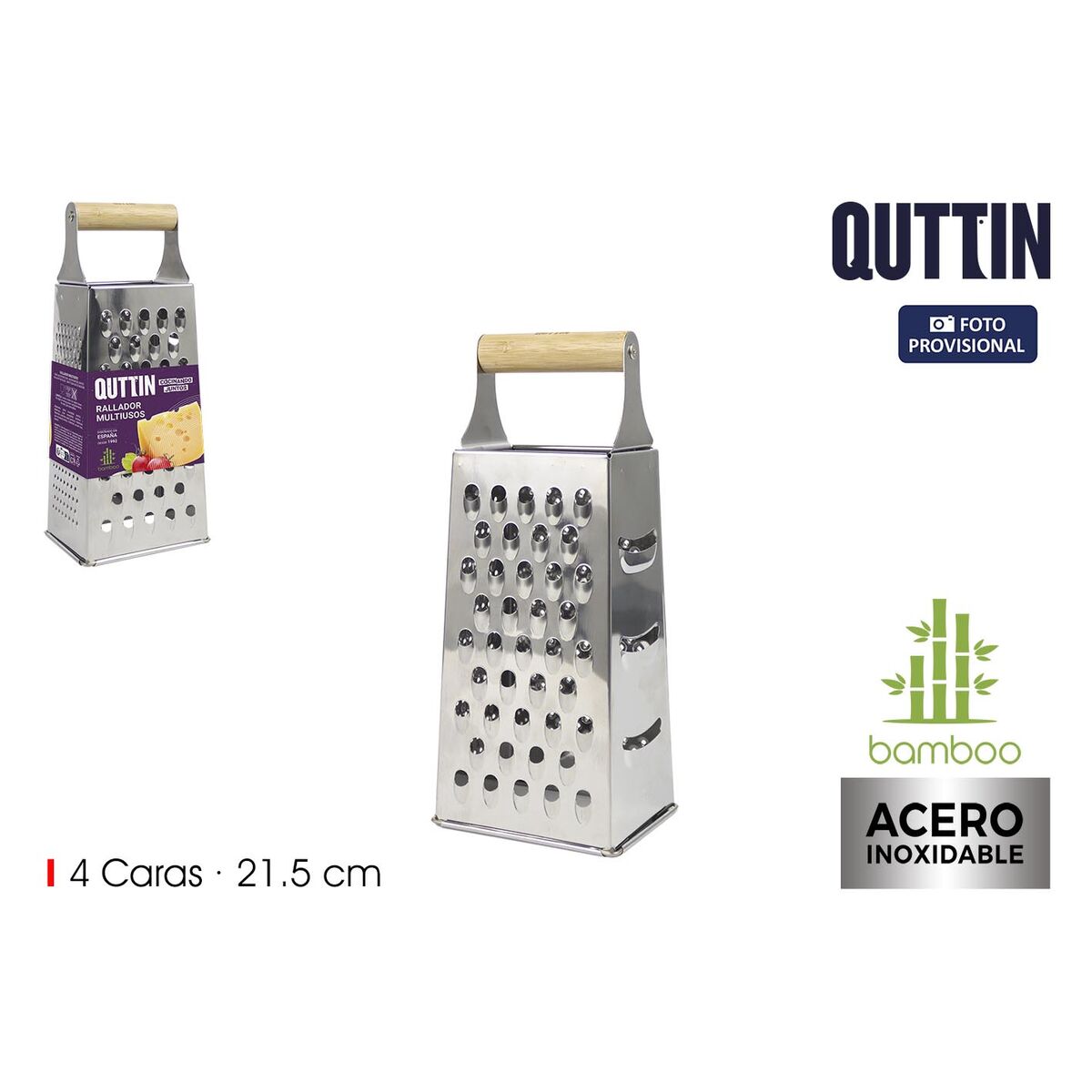 Rivjärn Quttin Bambu 9 x 6,8 x 21,5 cm (24 antal) - 2