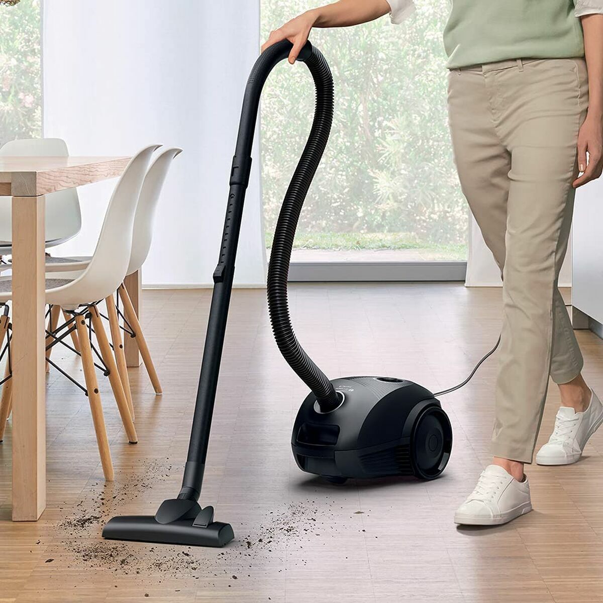 Dammsugare med Påse BOSCH BGBS2LB1 Svart 600 W 3,5 L - 5
