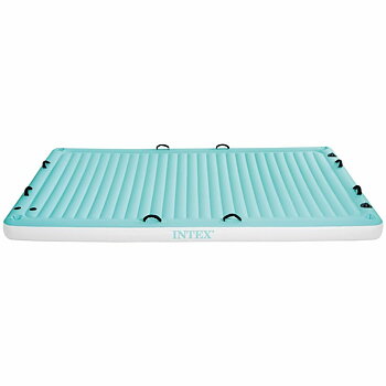 Luftmadrass Colorbaby Water Lounge Vit Turkos (Renoverade A)