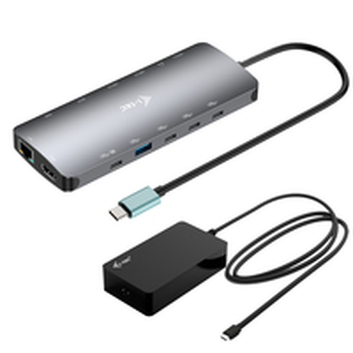 USB-HUB i-Tec C31NANOTRIPLED140 Grå - 2