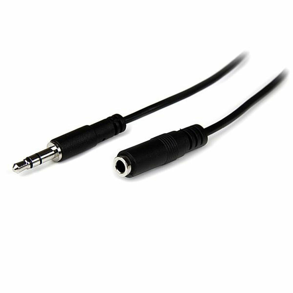 Skarvsladd Jack (3,5 mm) Startech MU1MMFS              Svart 1 m - 4