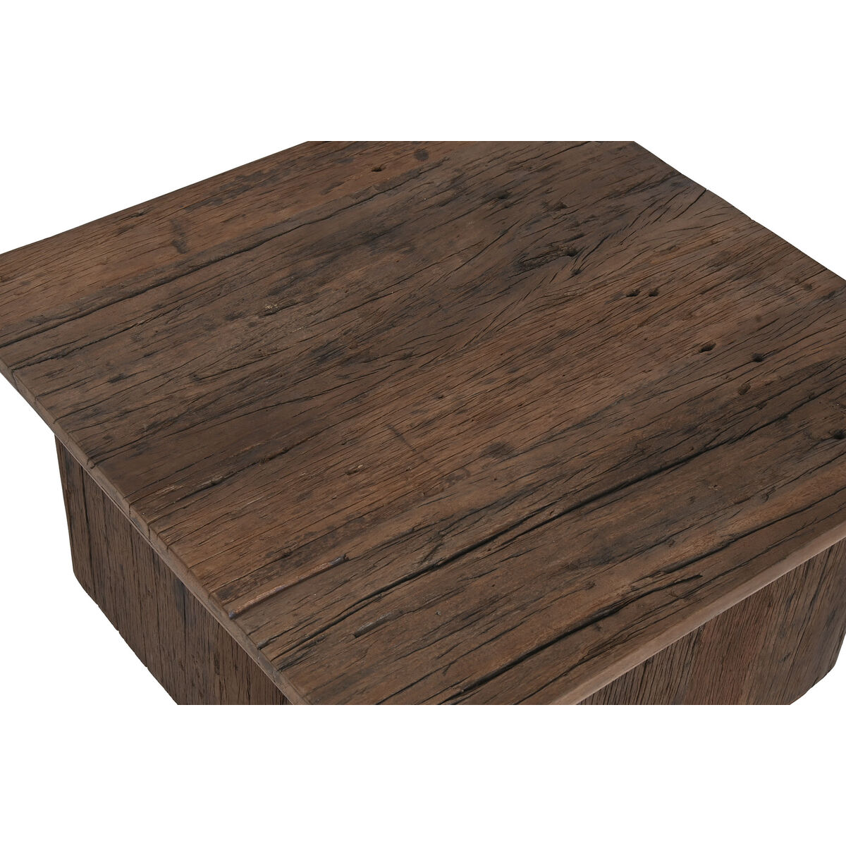 Soffbord Home ESPRIT Brun Trä 70 x 70 x 39 cm - 2