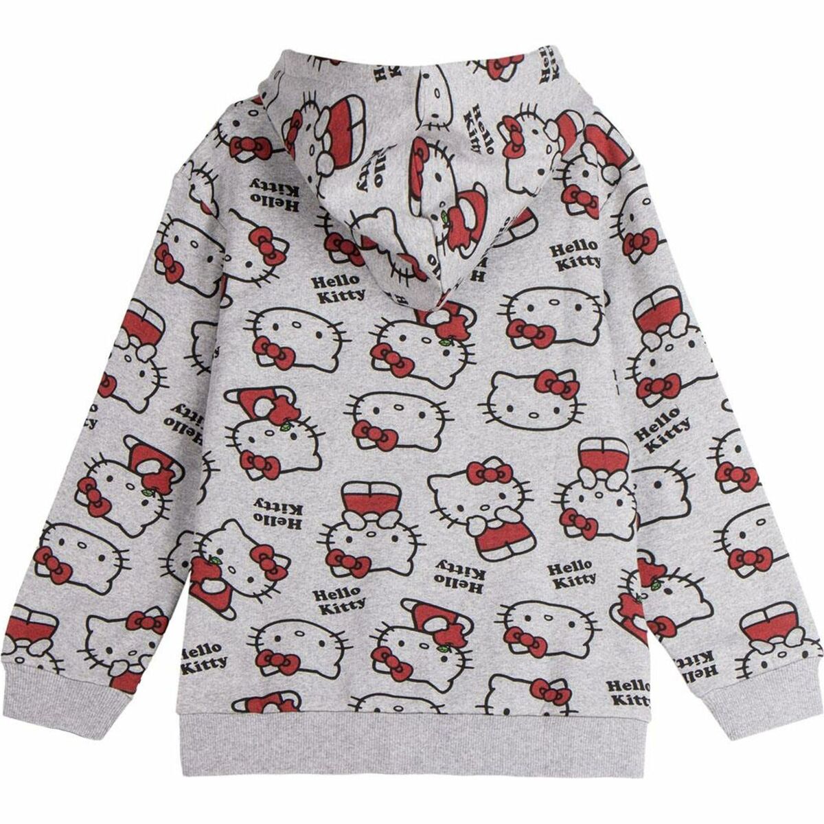 Luvtröja, Flickor Hello Kitty Grå - 2