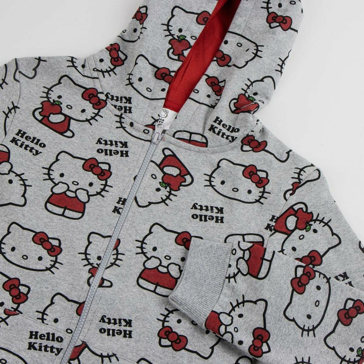 Luvtröja, Flickor Hello Kitty Grå - 3
