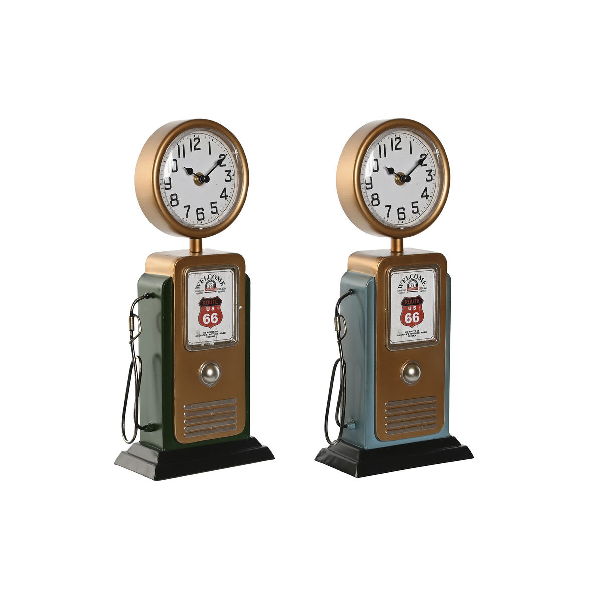 Asztali óra Home ESPRIT Multicolour Metall Vintage - 4