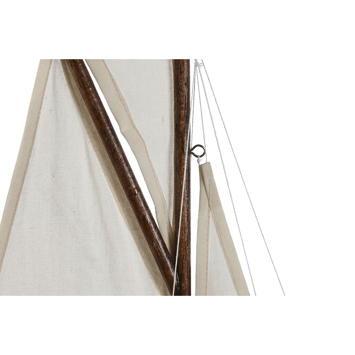 Prydnadsfigur Home ESPRIT Vit Brun Medelhavs 55 x 8 x 70 cm (3 Delar) - 4