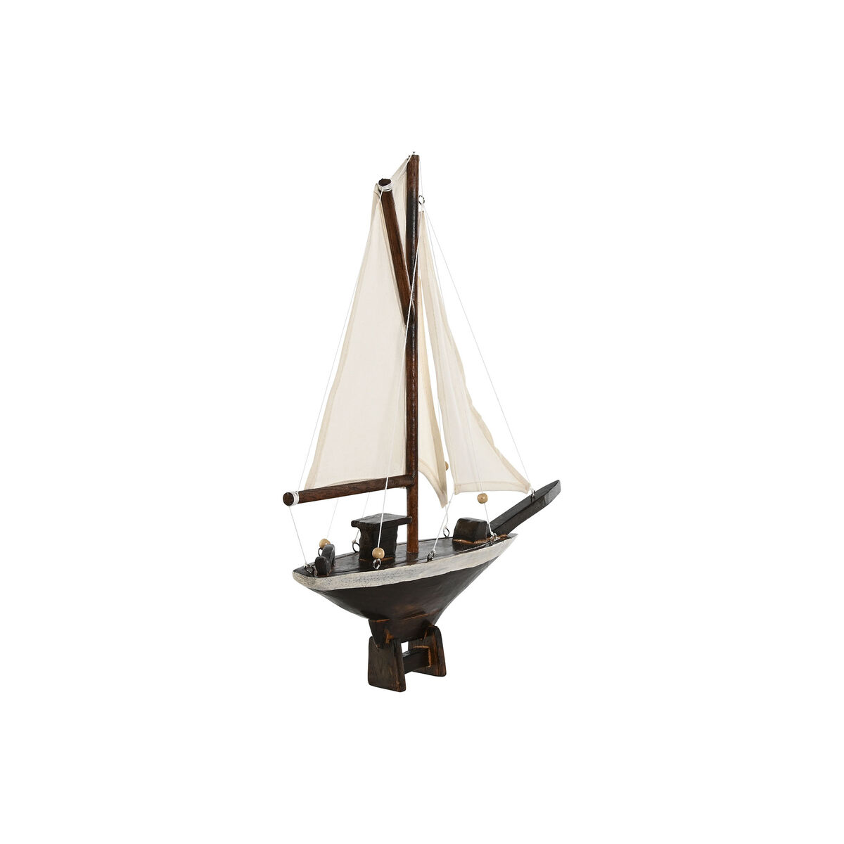 Prydnadsfigur Home ESPRIT Vit Brun Medelhavs 55 x 8 x 70 cm (3 Delar) - 2