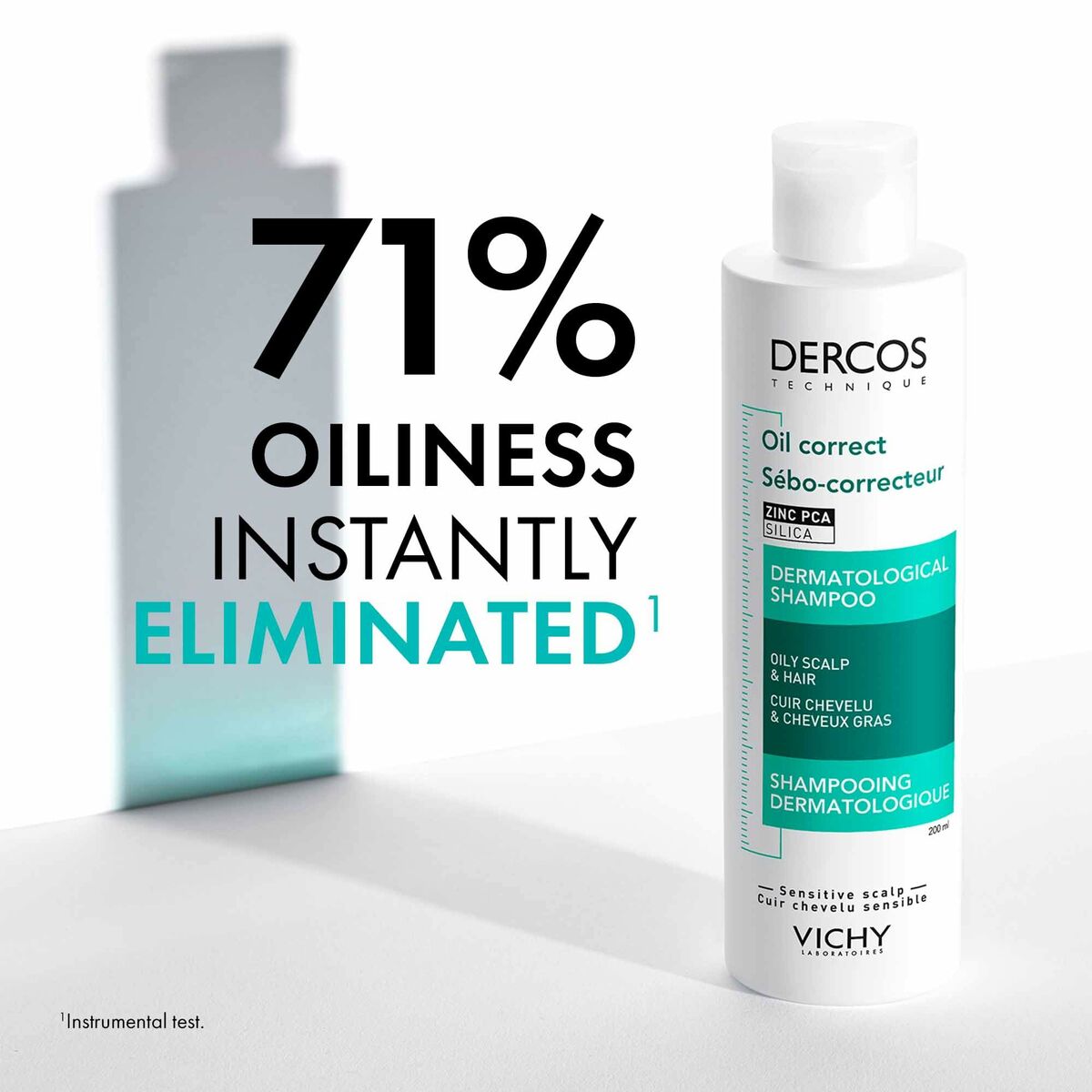 Schampo för seborroisk dermatit Vichy Dercos 200 ml - 3