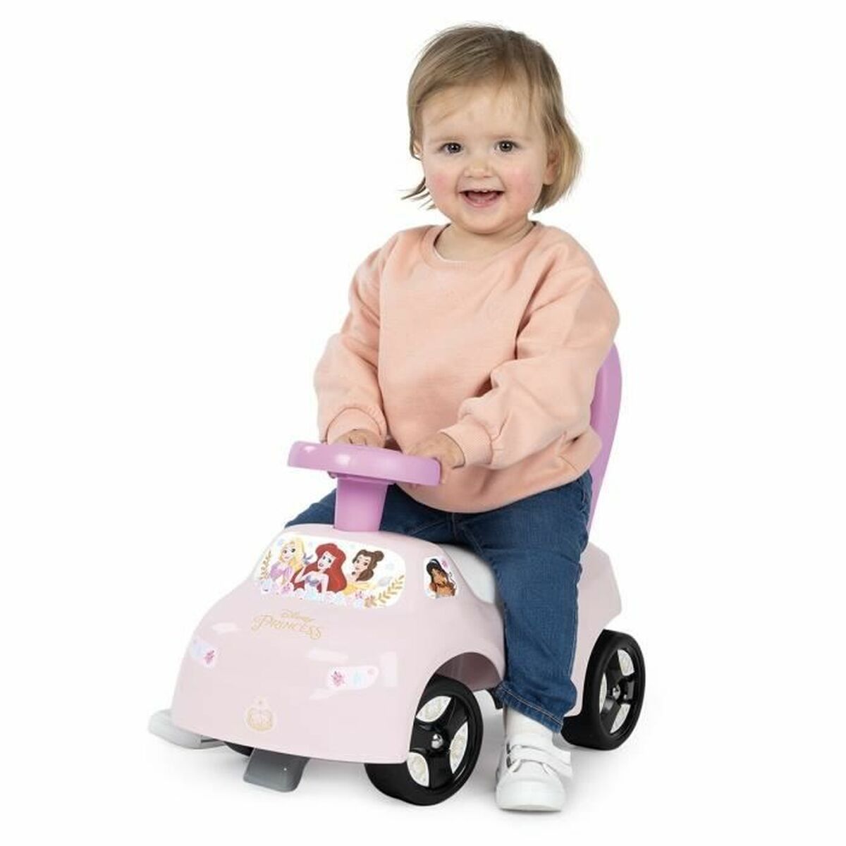 Trehjuling Smoby Disney Princess 2 i 1 - 4