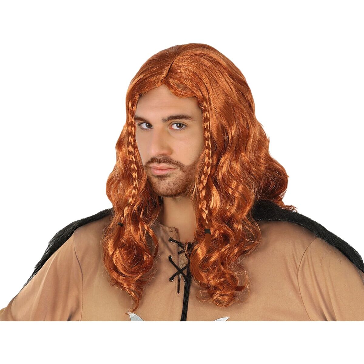 Peruk Brun Viking - 2