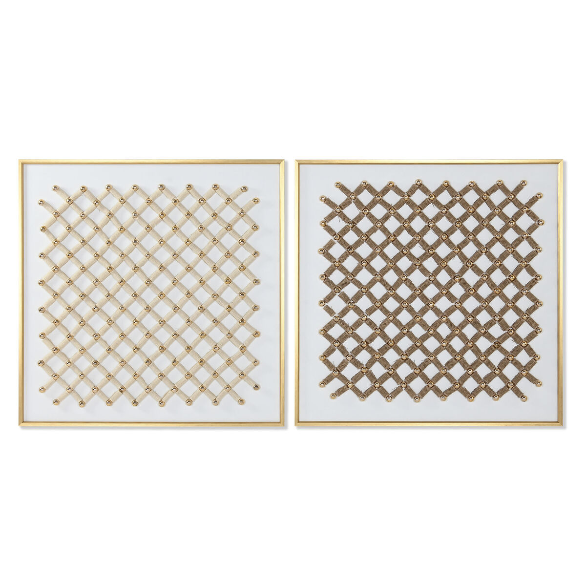 Kanvas Home ESPRIT polystyren Kanvas 100 x 3,5 x 100 cm