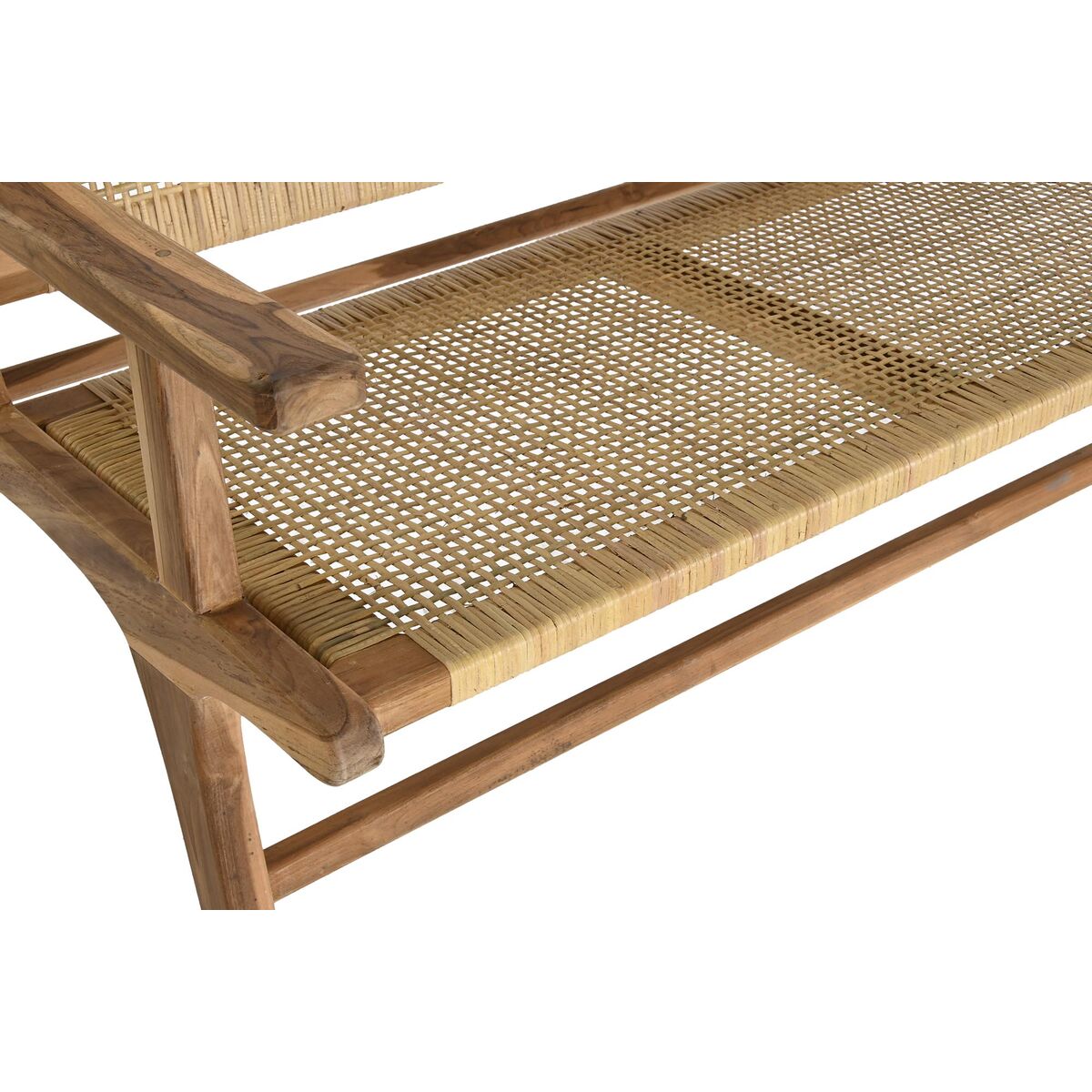 Bänk DKD Home Decor Brun Naturell 120 x 76 x 68 cm - 4