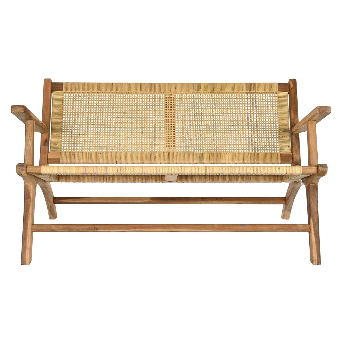 Bänk DKD Home Decor Brun Naturell 120 x 76 x 68 cm - 6