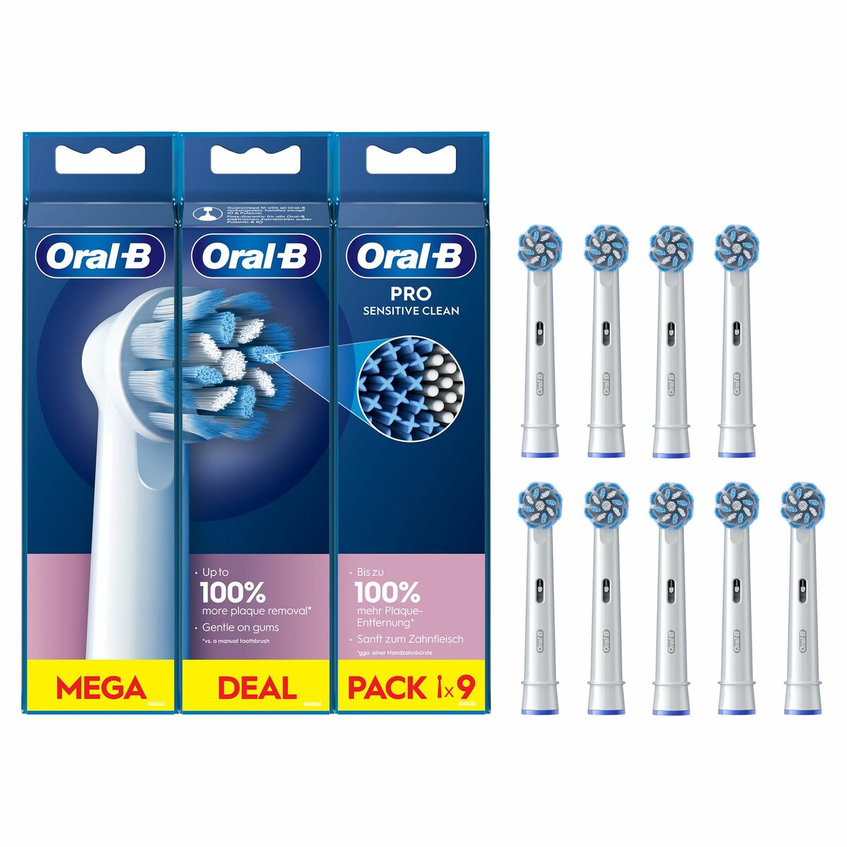 Tandborsthuvud Oral-B 8700216018807 Vit - 2