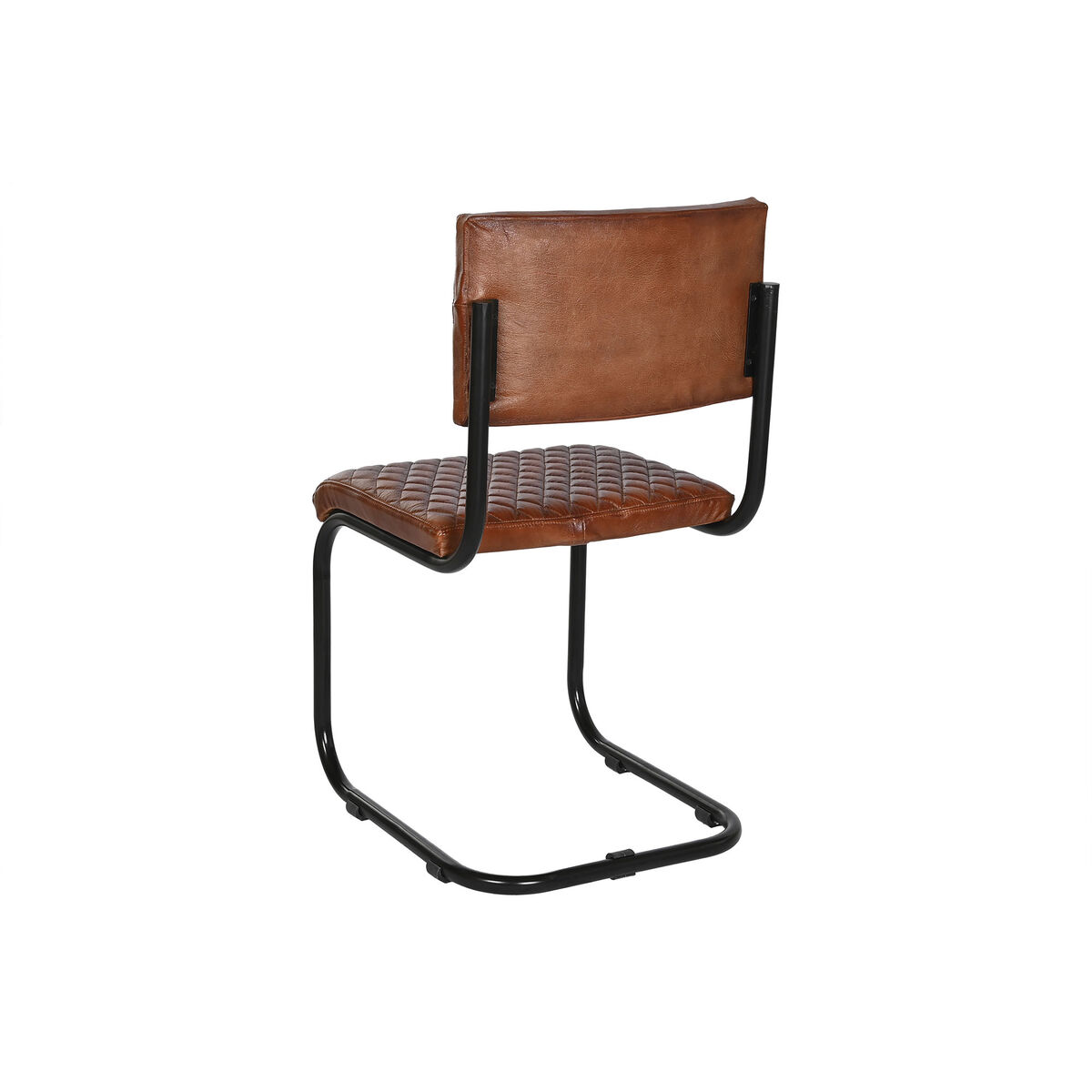 Stol Home ESPRIT Brun Svart 47 x 50 x 88 cm - 3