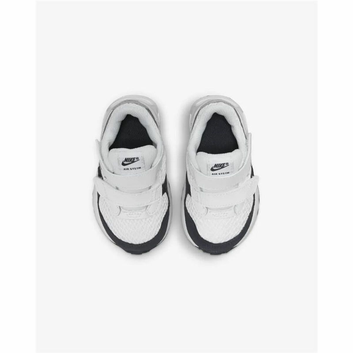 Badskor för småbarn Nike Air Max Systm Svart Vit - 11