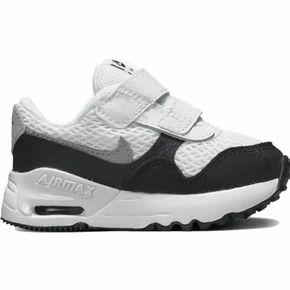 Badskor för småbarn Nike Air Max Systm Svart Vit - 8