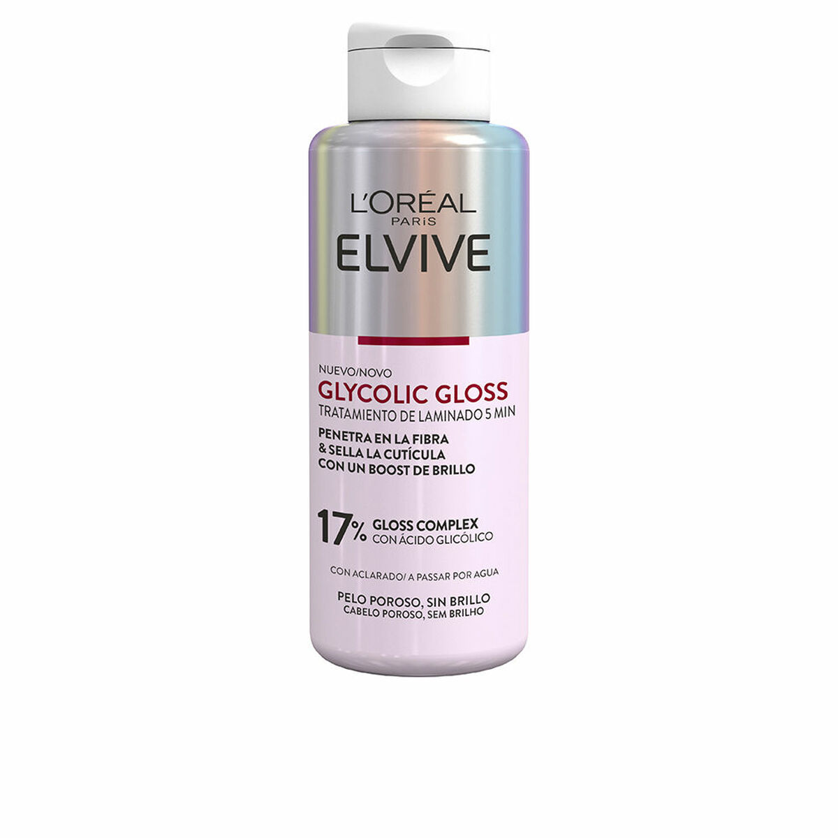 Illuminerande hårbehandling L'Oreal Make Up Elvive Glycolic Gloss 200 ml 550 ml