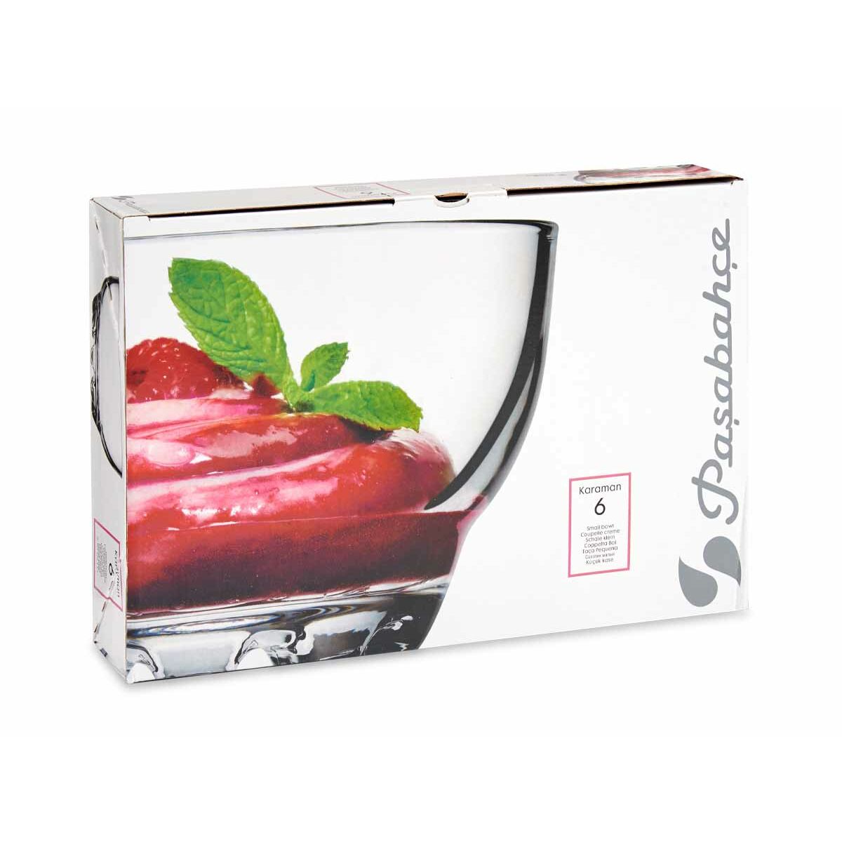 Skålset Pasabahce Karaman Transparent Glas 275 ml (8 antal) - 5